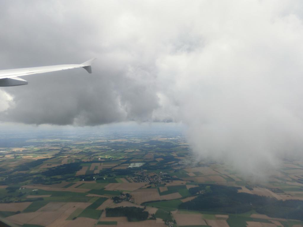 Wolken Bei Flug Munchen Hamburg Florians Wetterseite